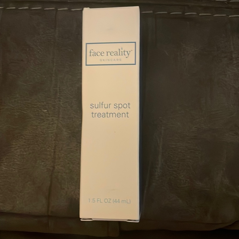 Face Reality sulphur spot treatment